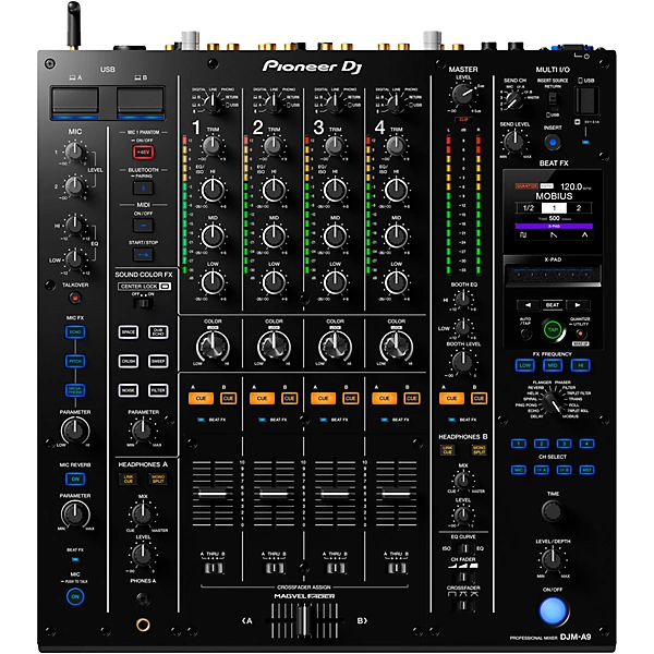 New Pioneer DJ DJM-A9 4-Channel Club Standard DJ Mixer