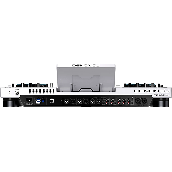 New Denon DJ PRIME 4+ Standalone Streaming 4-Channel DJ Controller White - Image 3