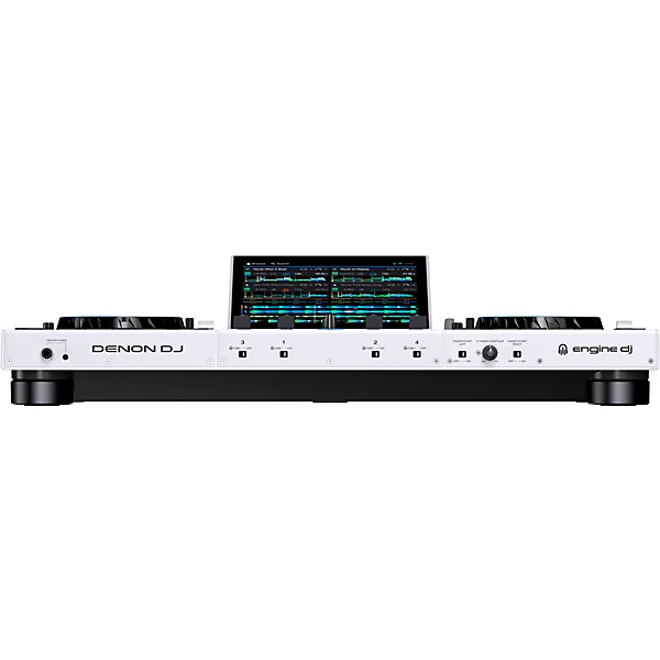 New Denon DJ PRIME 4+ Standalone Streaming 4-Channel DJ Controller White - Image 5