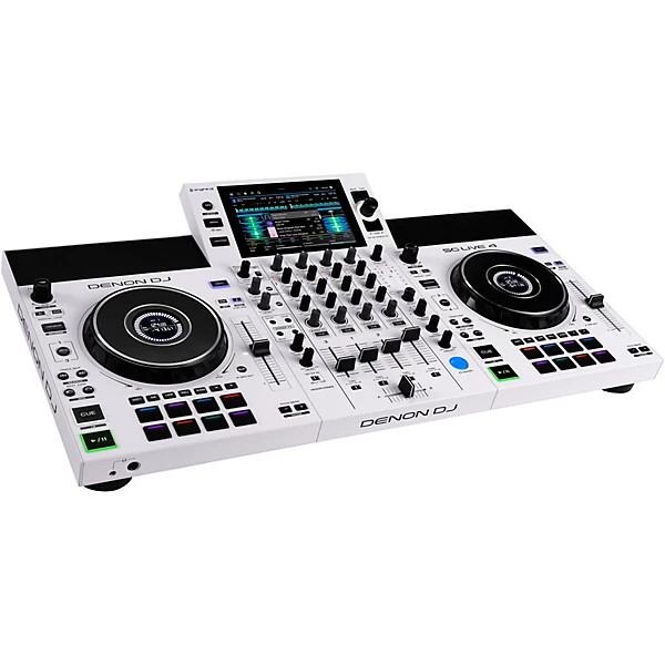 New Denon DJ SC Live 4 4-Deck Standalone DJ System White - Image 3