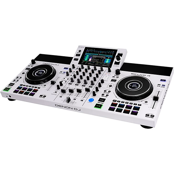 New Denon DJ SC Live 4 4-Deck Standalone DJ System White - Image 4