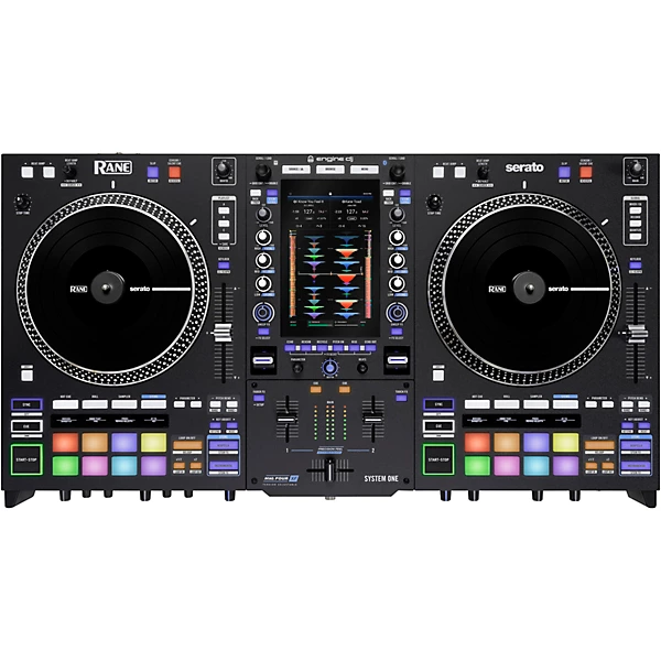 New RANE SYSTEM ONE Standalone Motorized DJ System Black