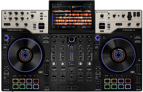 New Denon DJ Prime 4 G2 4-Channel Standalone DJ Controller